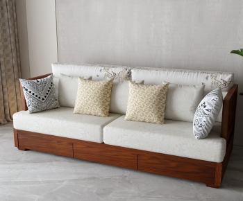 New Chinese Style A Sofa For Two-ID:759696966