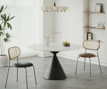 Modern Dining Table And Chairs-ID:121808053