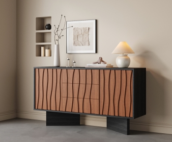 Modern Entrance Cabinet-ID:679521084