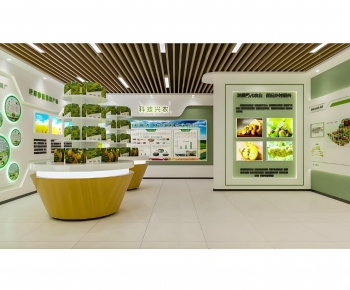 Modern Exhibition Hall-ID:154427051