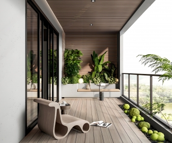 Modern Leisure Balcony-ID:109077935