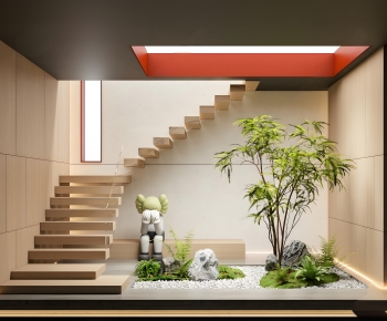 Modern Plant Landscaping-ID:787554038