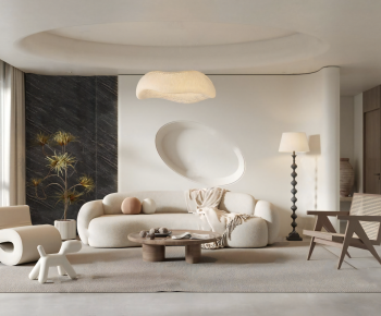 Modern A Living Room-ID:970657115