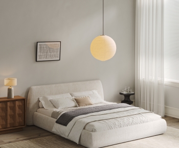 Modern Double Bed-ID:358308089