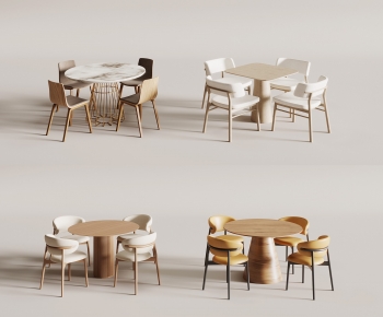 Modern Dining Table And Chairs-ID:527296077
