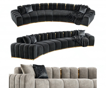 Modern Curved Sofa-ID:703075894