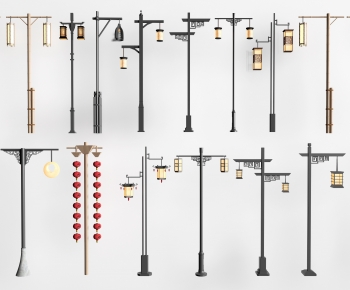 New Chinese Style Outdoor Light-ID:781775953