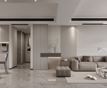 Modern A Living Room-ID:798451903