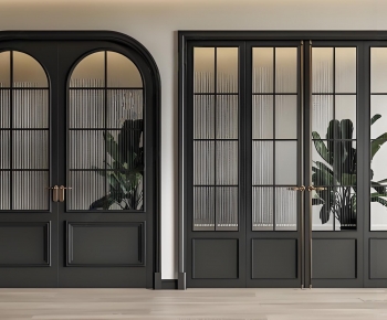 French Style Double Door-ID:524200922