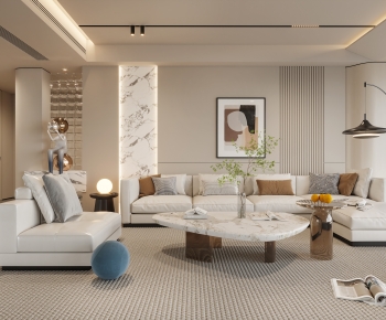 Modern A Living Room-ID:389580975