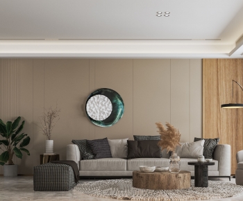 Modern A Living Room-ID:629648927