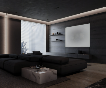 Modern A Living Room-ID:846977952