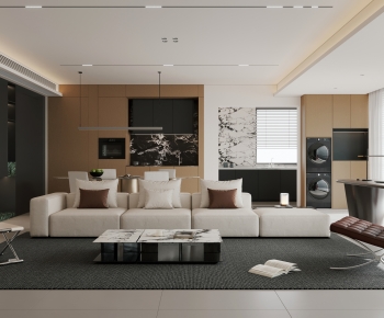 Modern A Living Room-ID:217763904