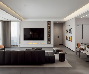 Modern A Living Room-ID:162242898