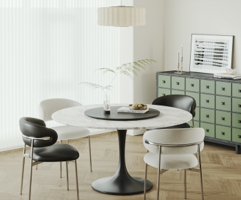 Modern Dining Table And Chairs-ID:662445074