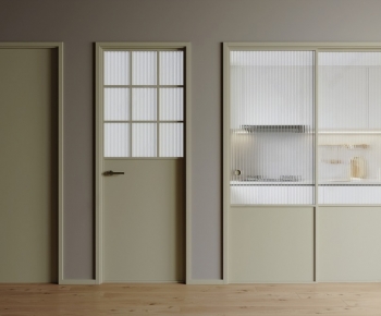 Modern Single Door-ID:689702036