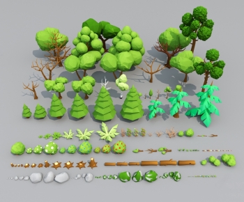 Modern Tree/shrub/grass-ID:216540108