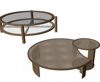 Retro Style Coffee Table-ID:523581033