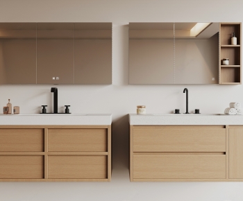Modern Bathroom Cabinet-ID:332676898