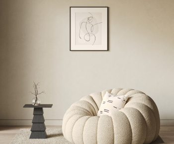 Modern Single Sofa-ID:685657026