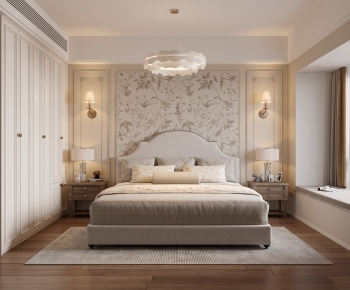 French Style Bedroom-ID:562171943