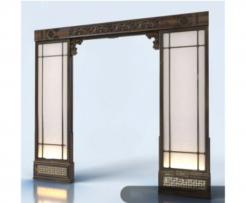 Chinese Style Door-ID:116122015