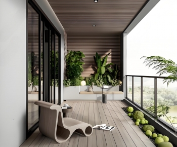 Modern Leisure Balcony-ID:814308883
