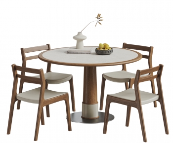 Modern Dining Table And Chairs-ID:715522056