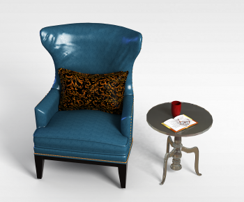 American Style Single Sofa-ID:356664907