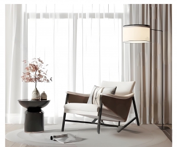 New Chinese Style Lounge Chair-ID:881960425