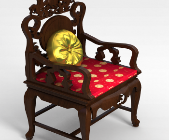Chinese Style Lounge Chair-ID:557069818