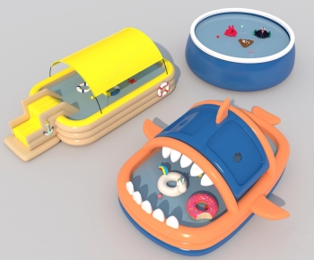 Modern Equipment For Children-ID:607065926
