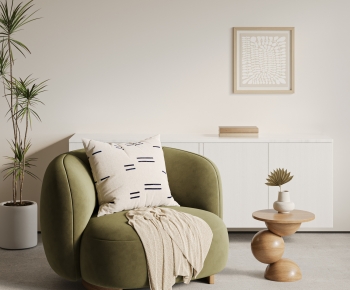 Modern Single Sofa-ID:855453971