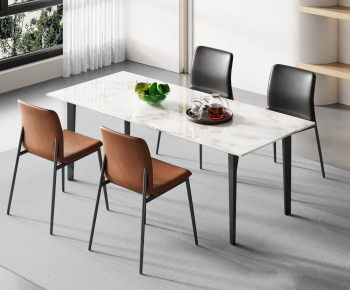 Modern Dining Table And Chairs-ID:859448968
