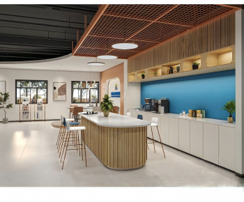 Modern Office Tea Room-ID:852597007
