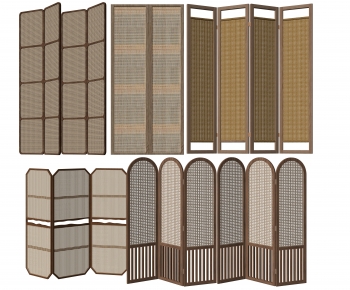 Modern Wooden Screen Partition-ID:699836025