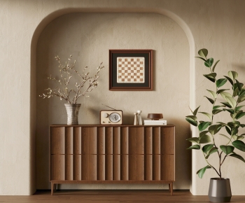 Modern Entrance Cabinet-ID:532572989