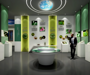 Modern Exhibition Hall-ID:124922049