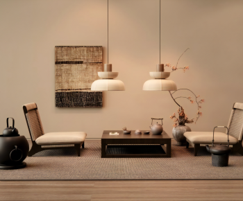 Wabi-sabi Style Tea Tables And Chairs-ID:107034924