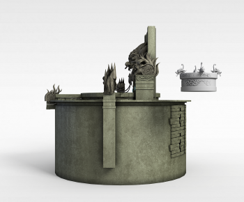 Chinese Style Garden-ID:291098124