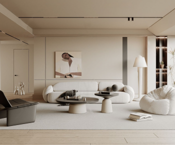 Modern A Living Room-ID:988323939