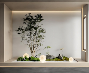 现代室内景观植物小品-ID:189593087