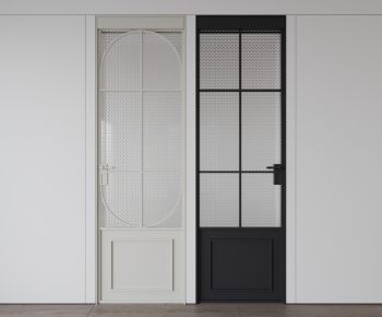 French Style Single Door-ID:738687993