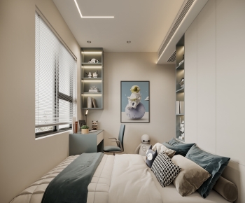 Modern Boy's Room And Son's Room-ID:633569007
