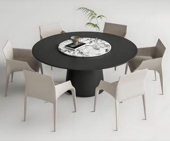 Modern Dining Table And Chairs-ID:669667964