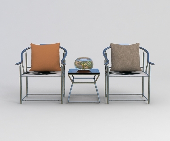 New Chinese Style Lounge Chair-ID:636873961