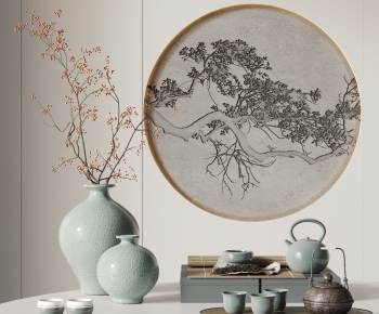 New Chinese Style Tea Set-ID:121773963