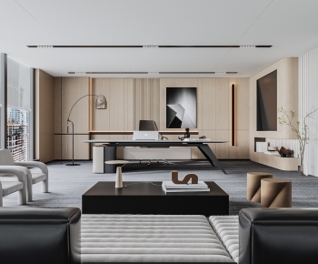 Modern Manager's Office-ID:960038908