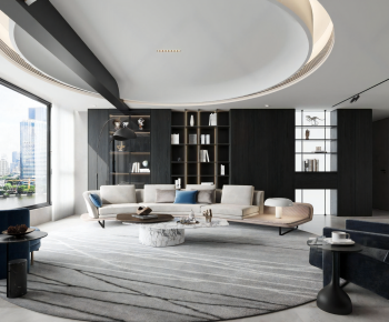 Modern A Living Room-ID:358453049