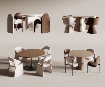 Modern Dining Table And Chairs-ID:219201092